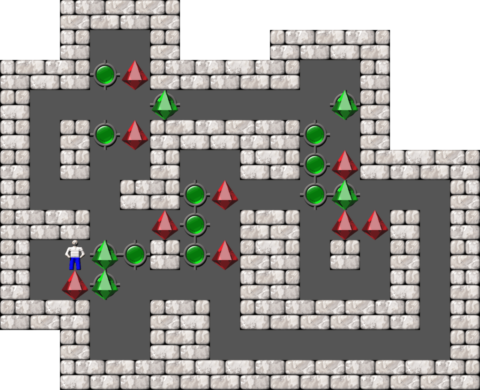 Sokoban Quagmire 2 level 11